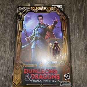 Dungeons & Dragons Golden Archive Simon Action Figure - Purple & Green